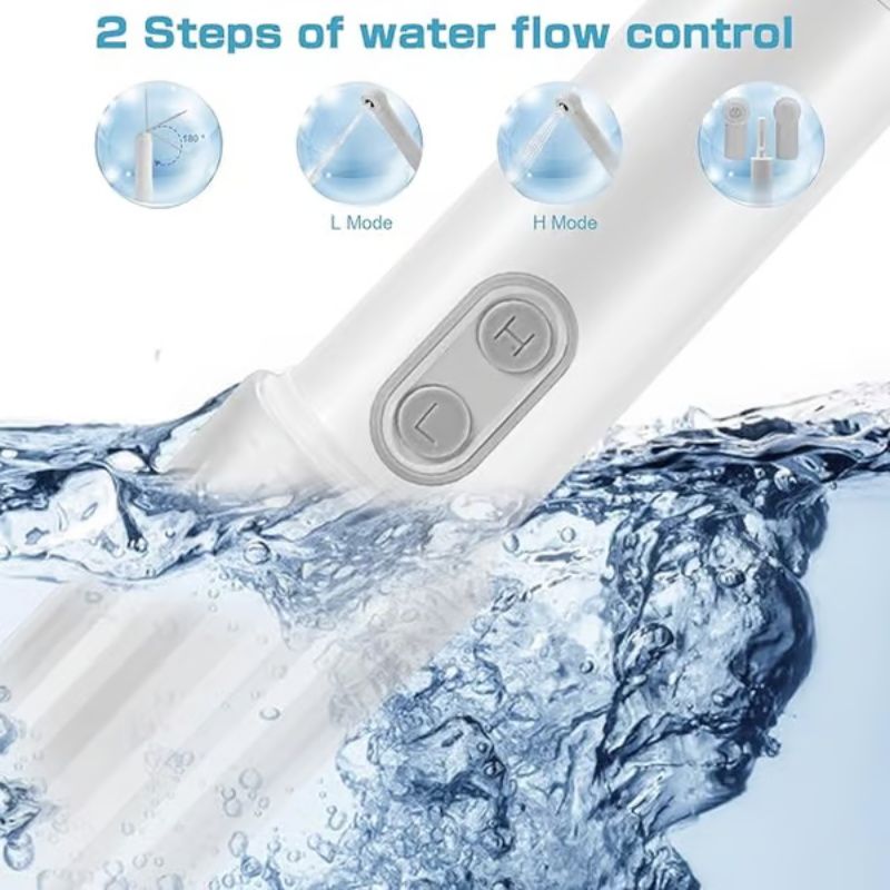 Portable travel bidet bottle with angled nozzle