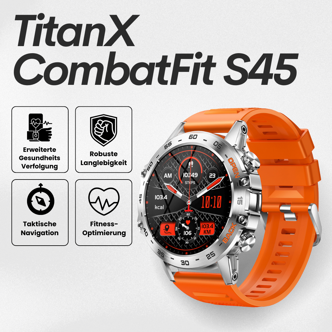 Smart fitness watch with round digital display and adjustable perforated strap