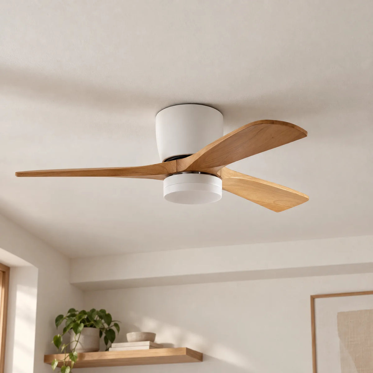 AeroLumina - Modern Ceiling Fan Light Air Circulation