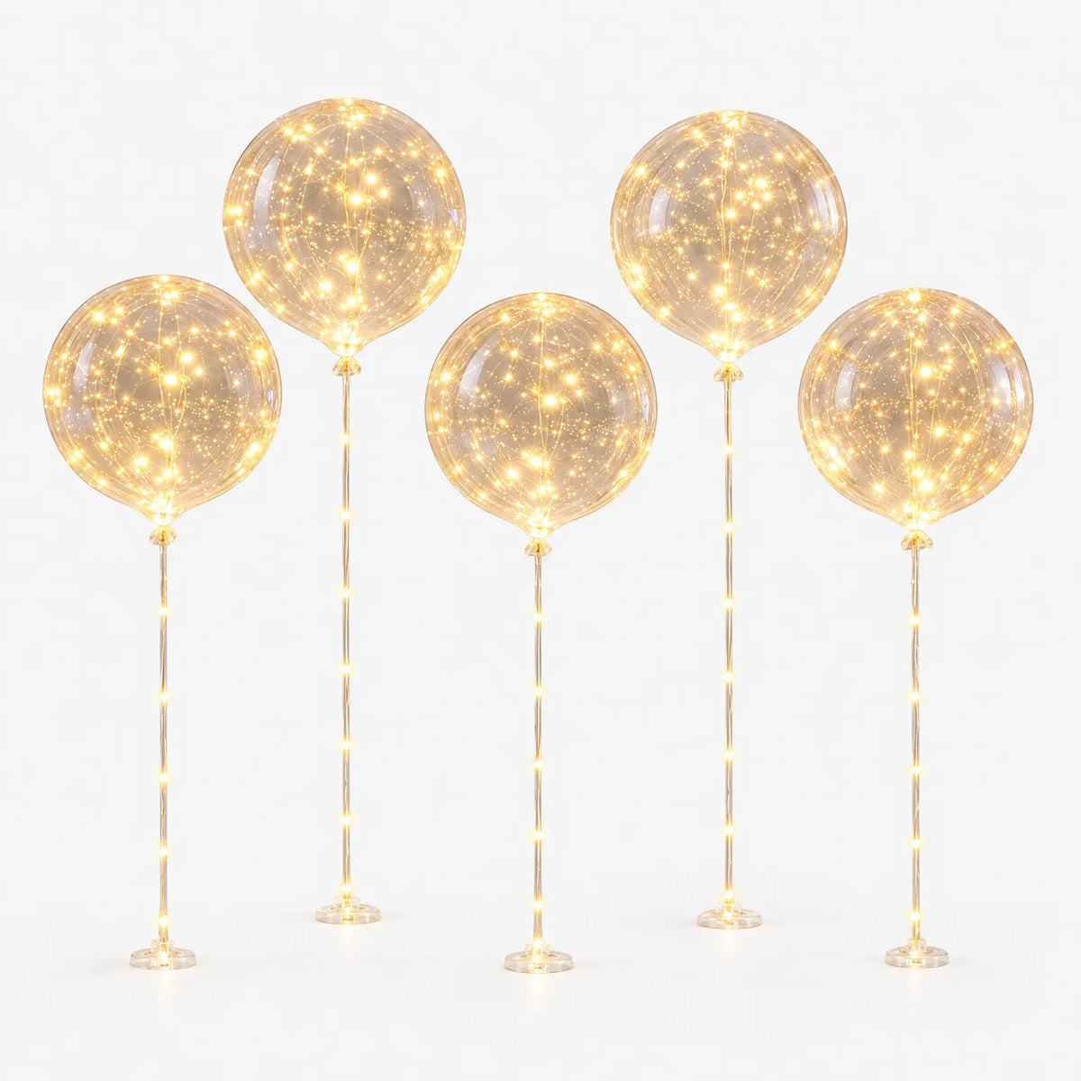Aetherea - Transparent Illuminated Decorative Balloons Decorating Evening Venues
