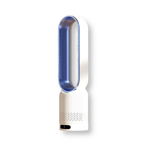 3-in-1 bladeless air cooler and purifier with oscillating tower design and LED display