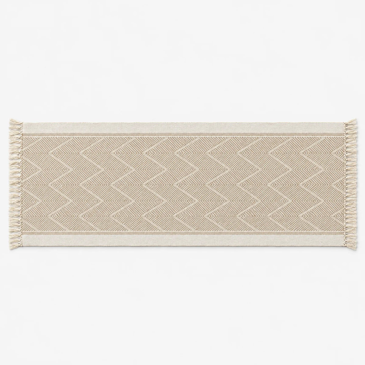 Alvarra - Woven Textured Table Runner Decorating Dining Tables