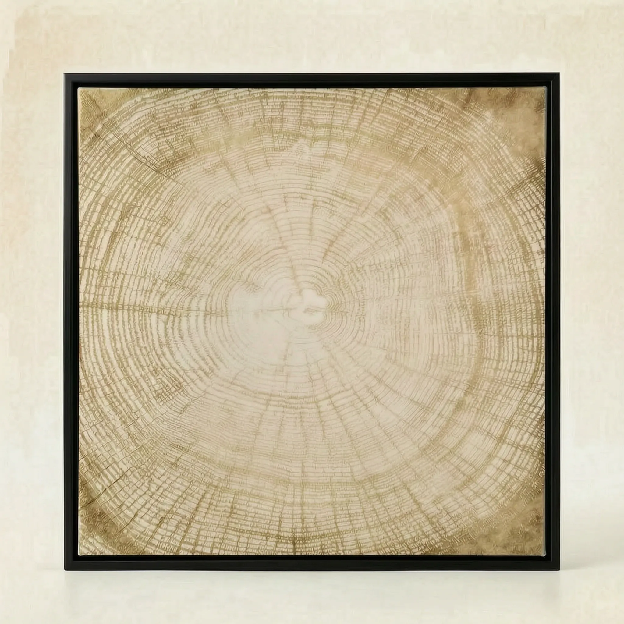 Arborium - Abstract Tree Ring Wall Art Interior Decoration