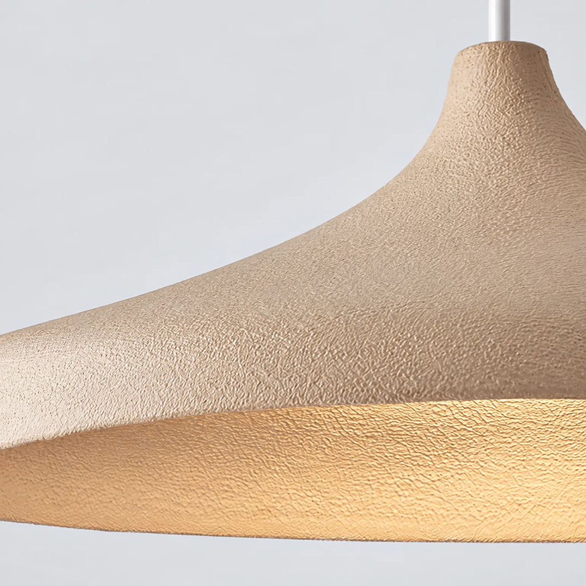 Astraea - Wabi Sabi Pendant Light Illuminating Living Areas