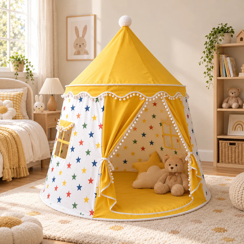 Astromis - Children's Indoor Play Tent Setting Up A Reading Spot
