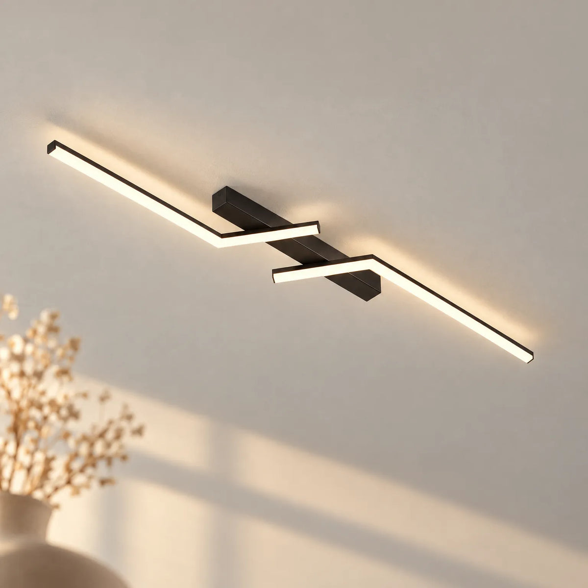 Auris - Minimalist Led Ceiling Light Illuminating Living Spaces