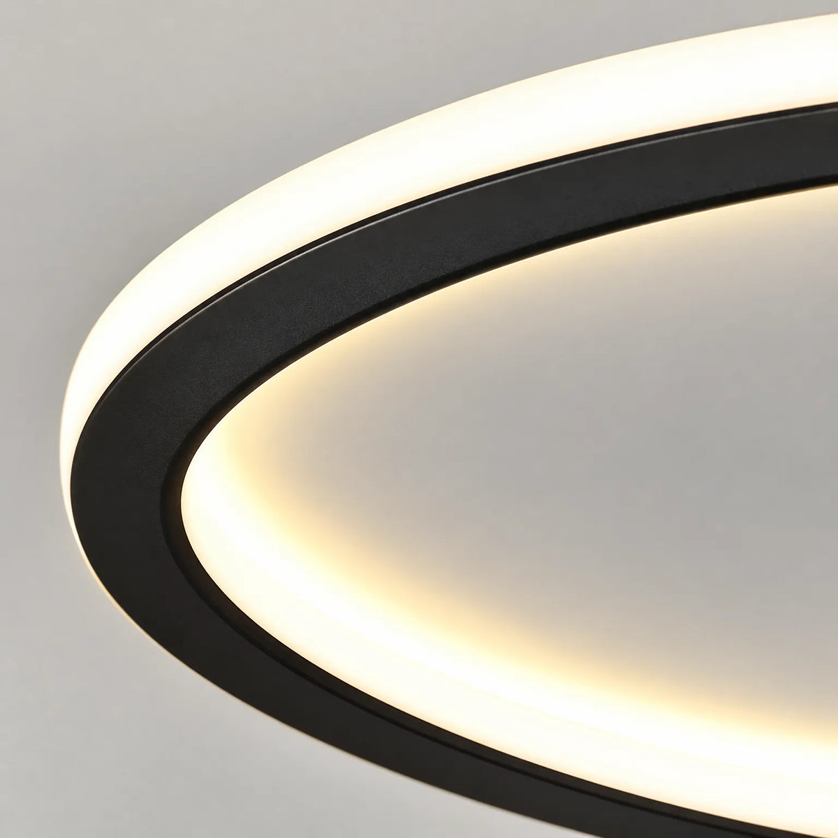 Aurisca - Minimalist LED Ceiling Light Illuminating Living Rooms
