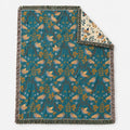 Avelora - Woven Cotton Throw Adding Texture To Sofas