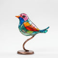 AviaGlow - Stained-Glass Style Bird Figurine Desk Decoration