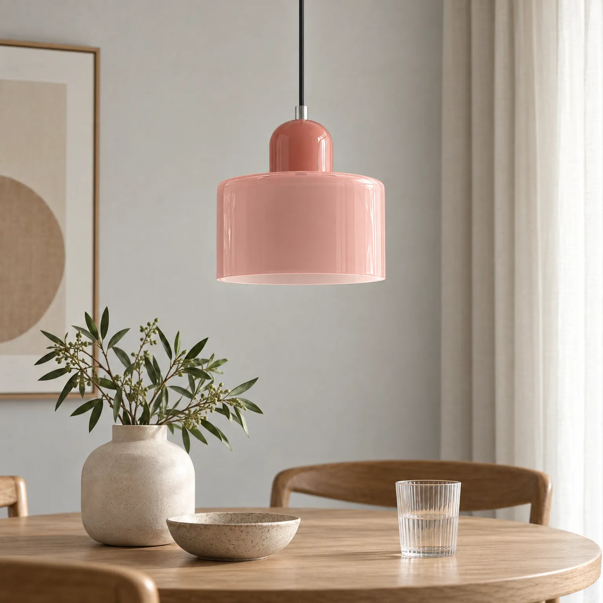Bauhausio - Glass Pendant Light Illuminate Dining Areas