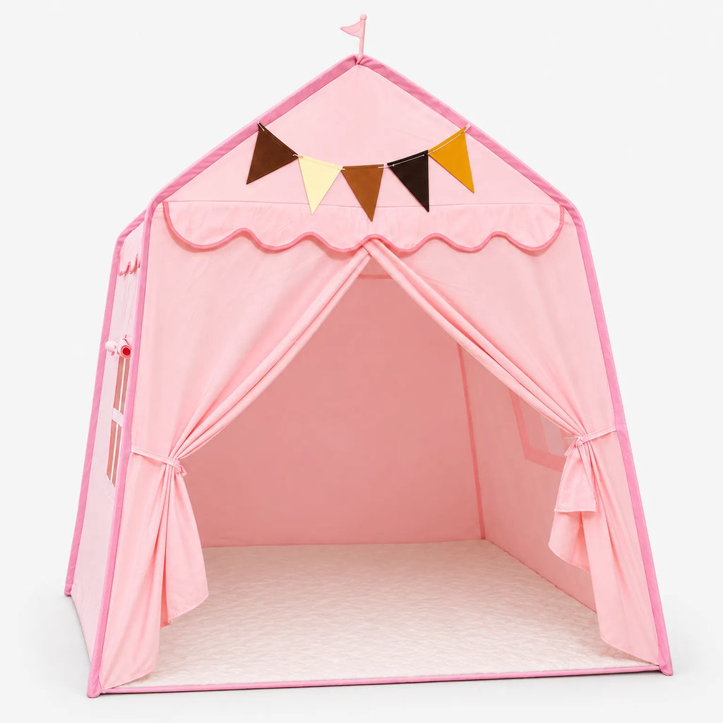 Bowera - Childrens Indoor House Play Tent Setting Up A Quiet Reading Corner