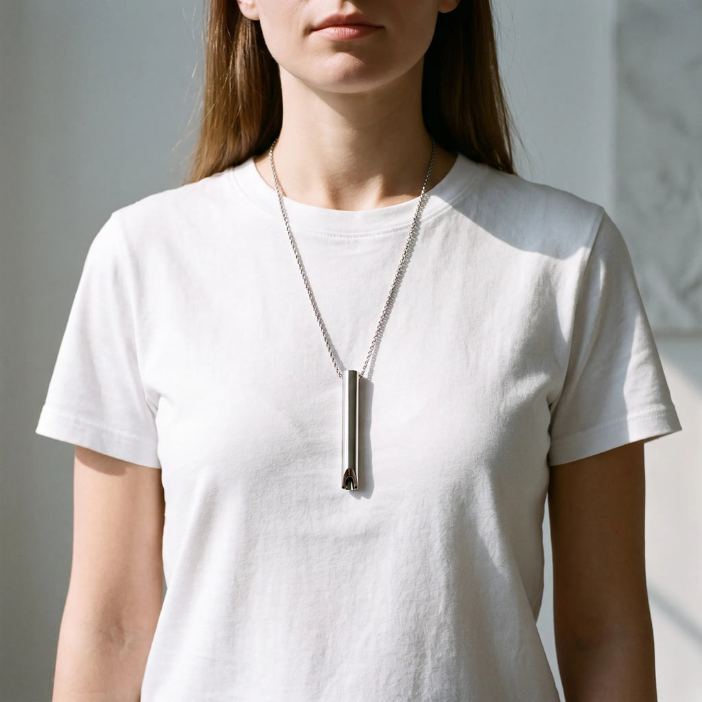 BreatheEase - Mindfulness Breathing Necklace Mindful Breathing Practice