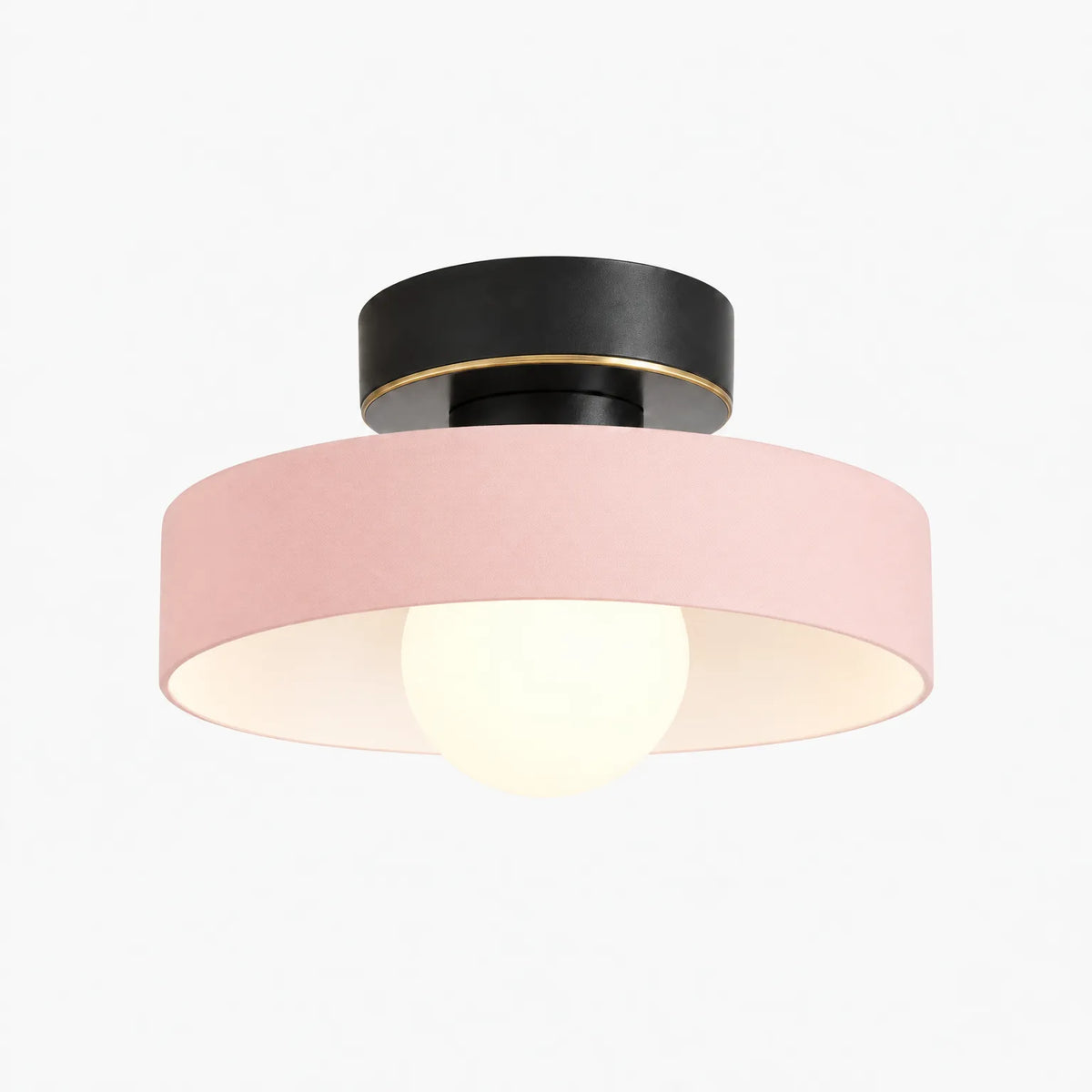 Brevallis - Modern Semi Flush Mount Ceiling Light Illuminating Living Spaces