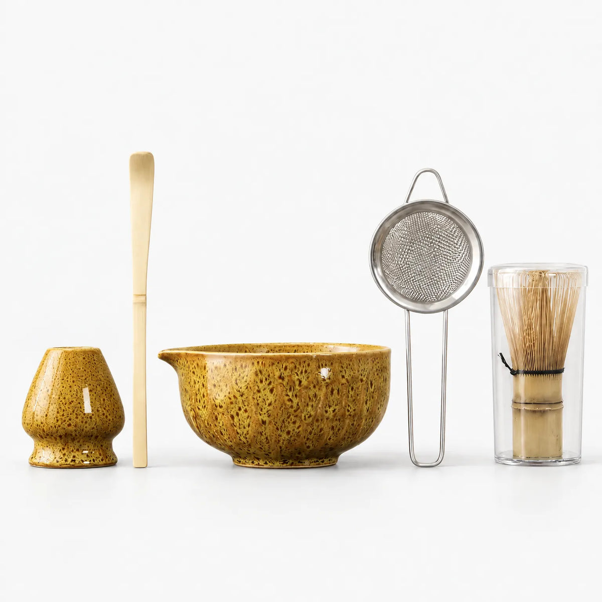 ChaZen - Traditional Matcha Set Preparing Matcha Tea