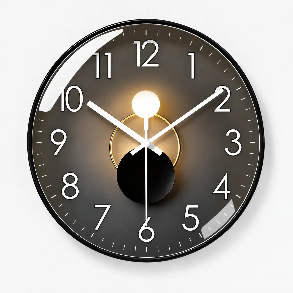 Chronora - Modern Wall Clock Checking The Time