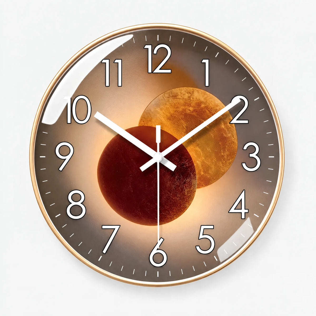 Chronora - Modern Wall Clock Checking The Time