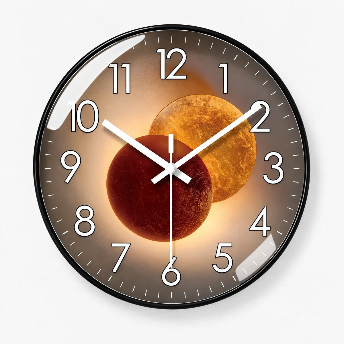 Chronora - Modern Wall Clock Checking The Time