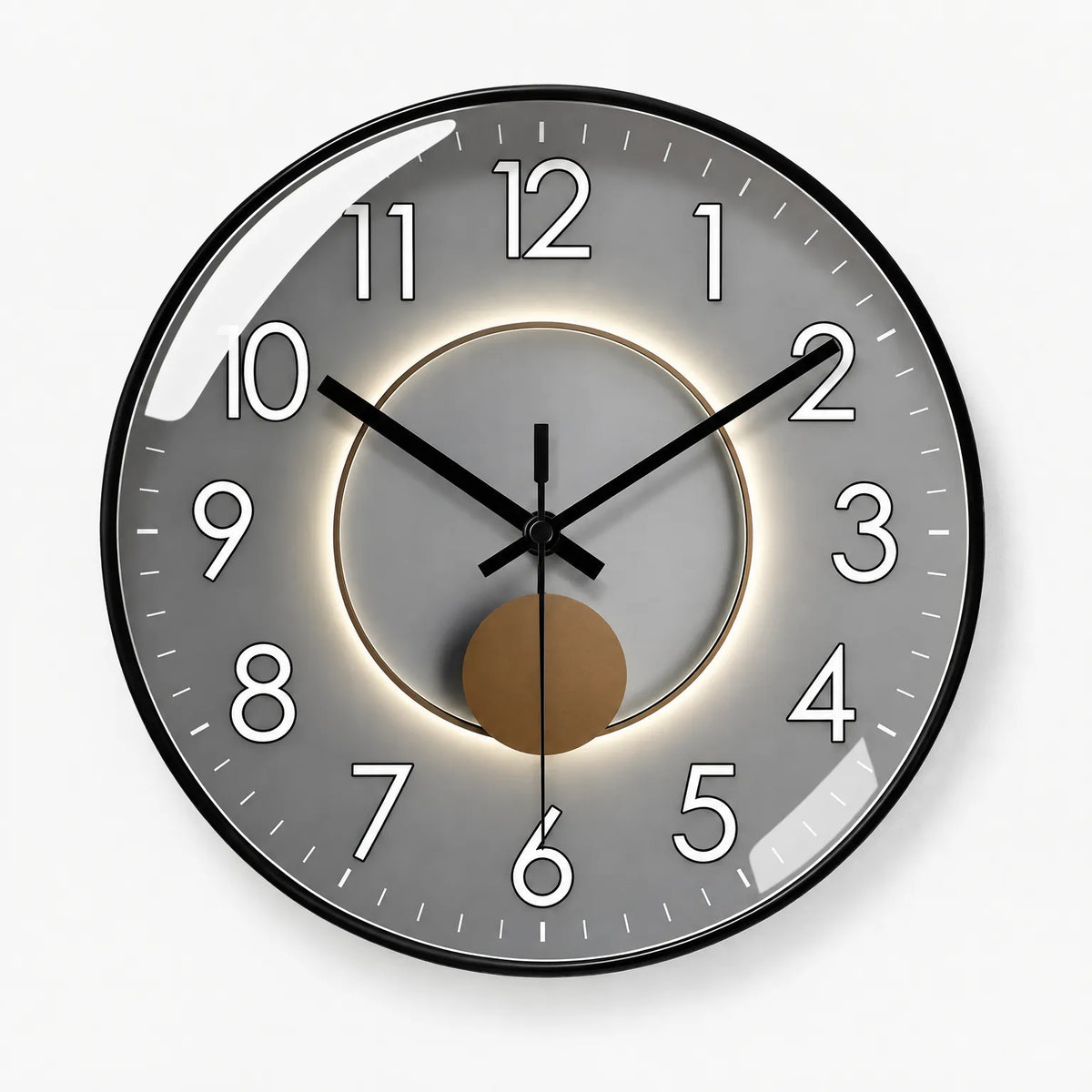 Chronora - Modern Wall Clock Checking The Time
