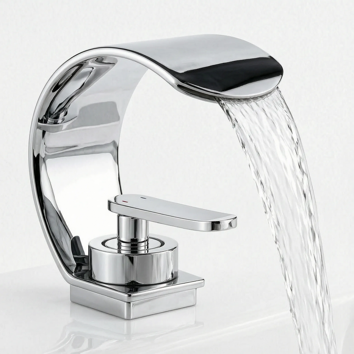 Crescera - Waterfall Basin Tap Washing Hands Daily