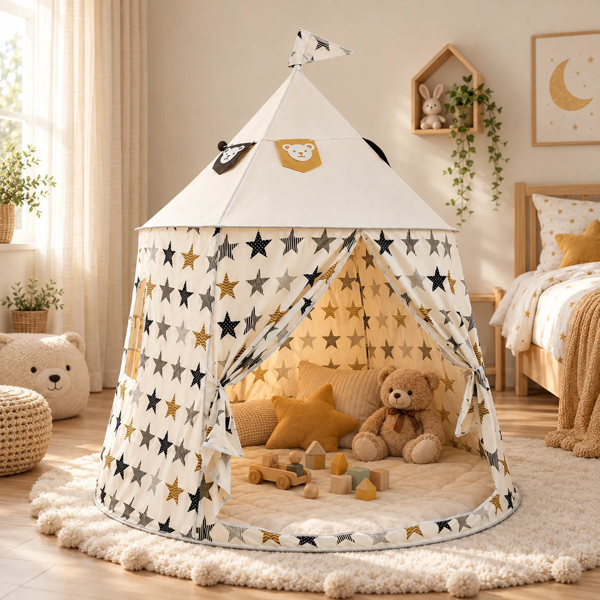 Cubbion - Indoor Children's Play Tent Indoor Pretend Play