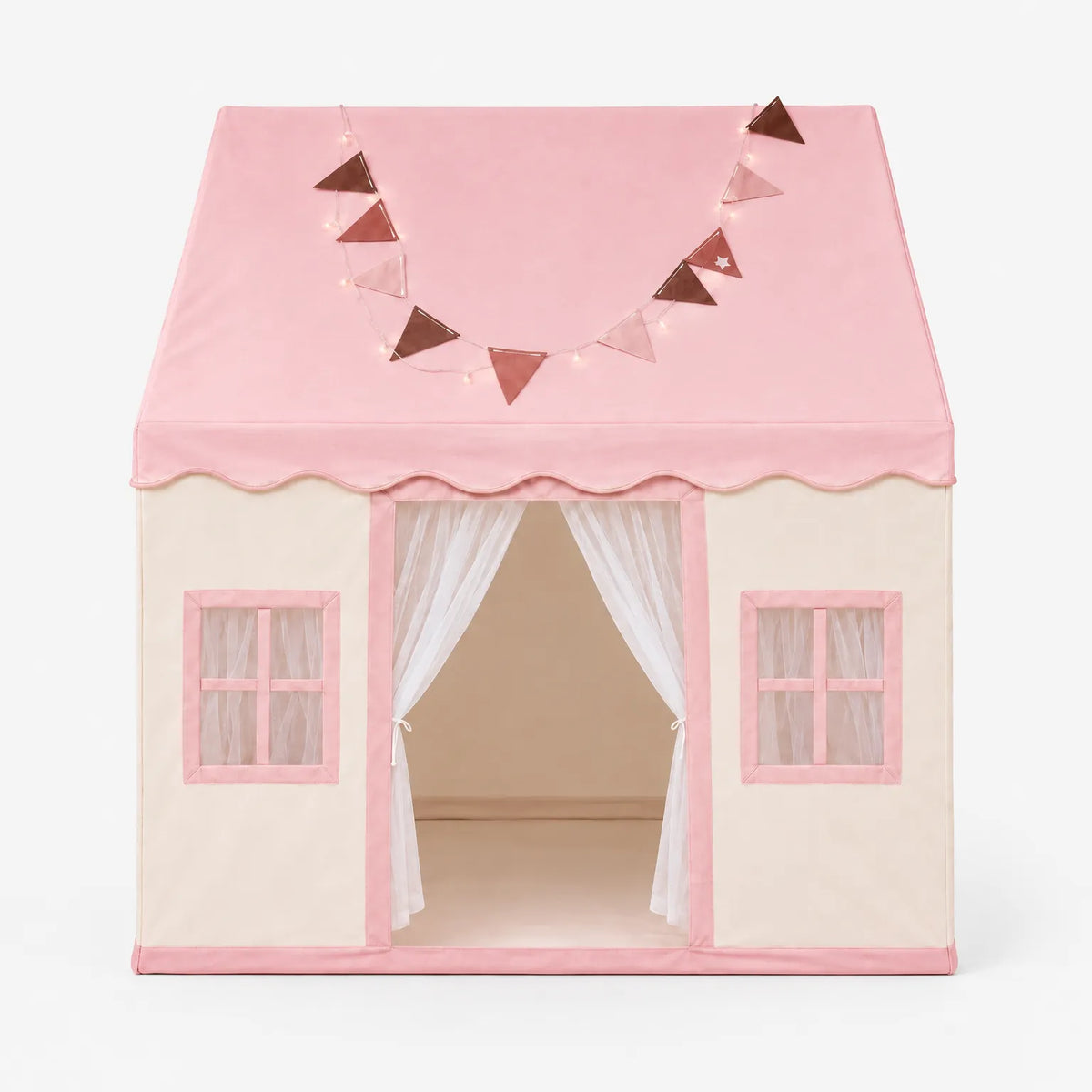Cubbyhouse - Neutral Kids Playhouse Imaginative Pretend Play