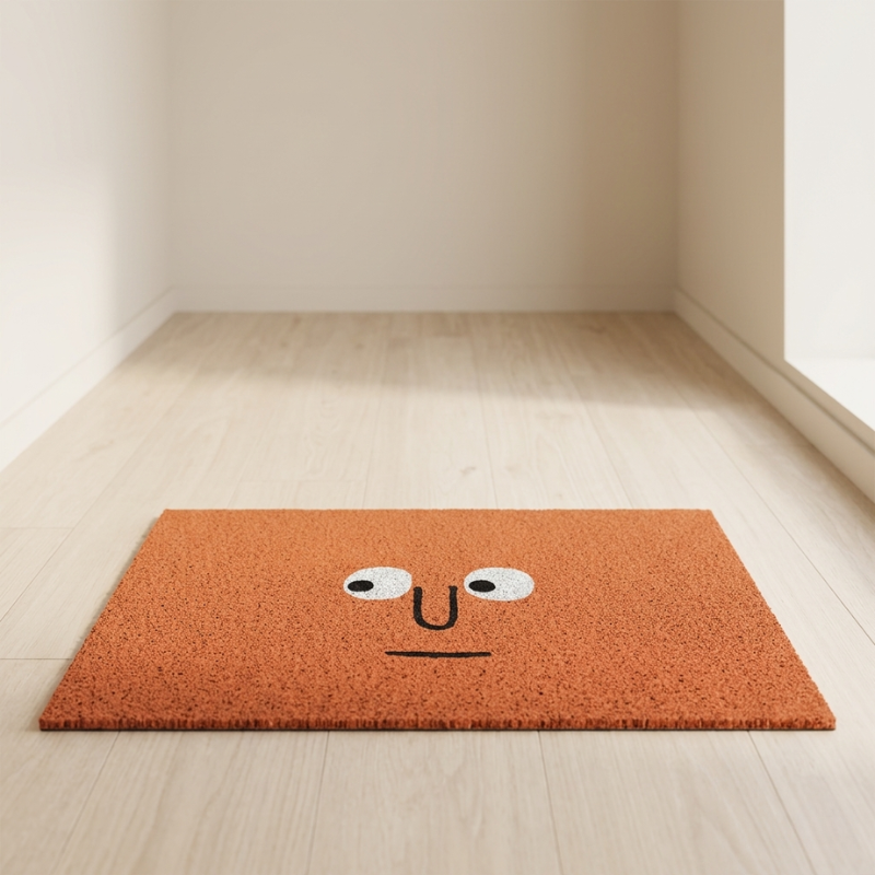 Emoji Design Doormat, Welcome Mat