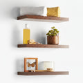 Elevis - Minimalist Floating Wall Shelf Displaying Decorative Items