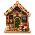 Fandelo - Christmas House Diamond Art Kit Adding Festive Decor To A Mantel Or Shelf
