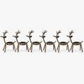 Fernlock - Reindeer Tea Light Candle Holder Setting A Warm Glow On A Mantel Or Tabletop