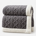 Fleecewick - Textured Sherpa Blanket Cosy Movie Nights