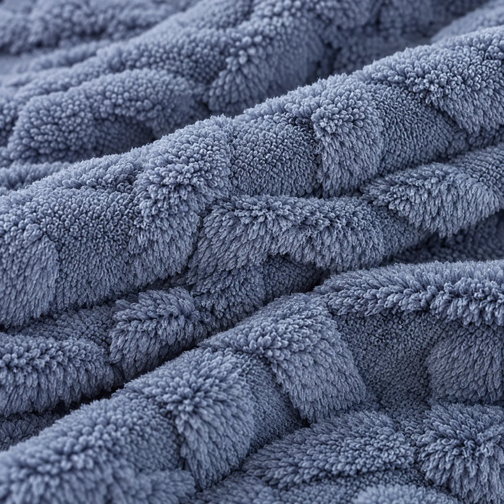 Fleecewick - Textured Sherpa Blanket Cosy Movie Nights