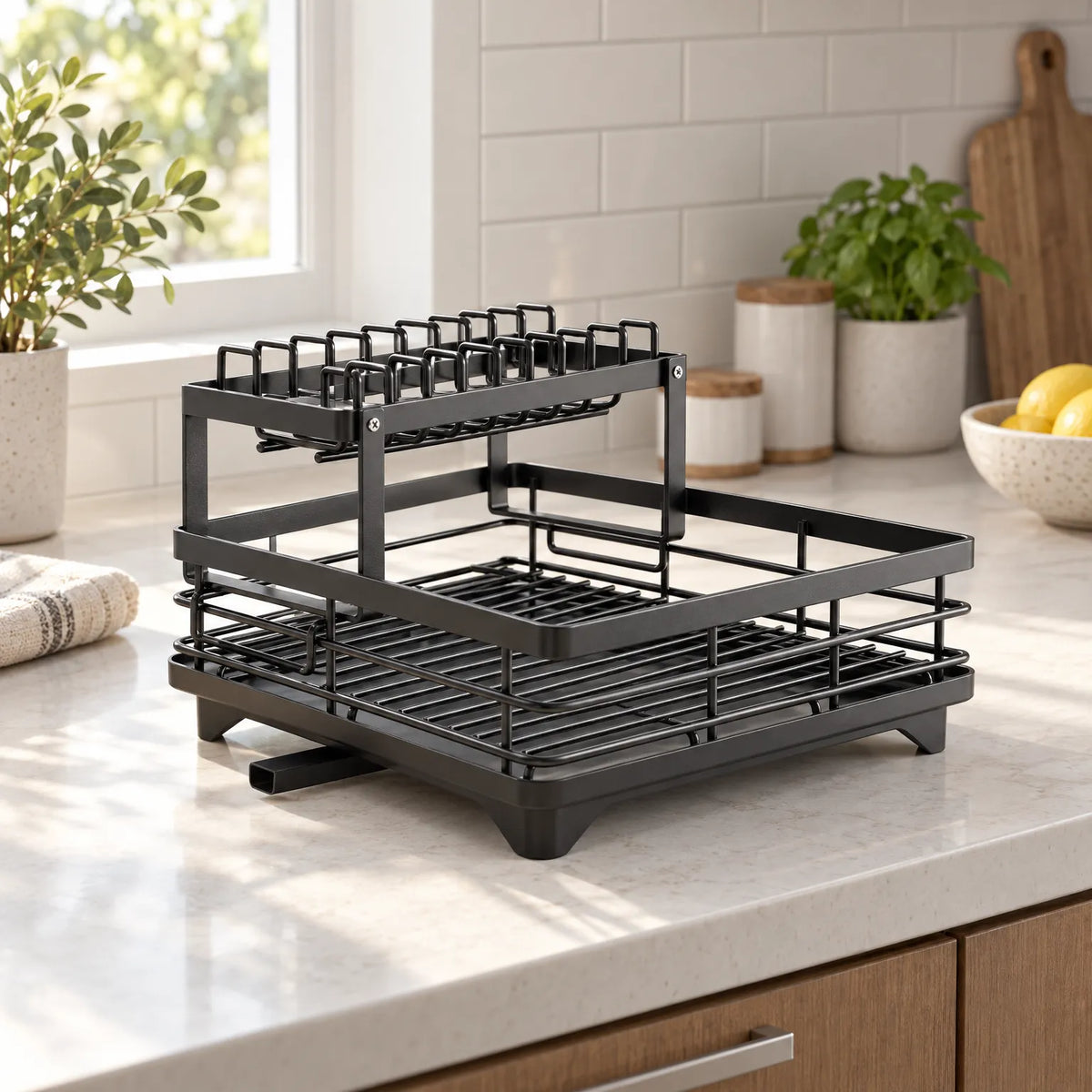 Foldaway - Folding Dish Drying Rack Drying Daily Dishes