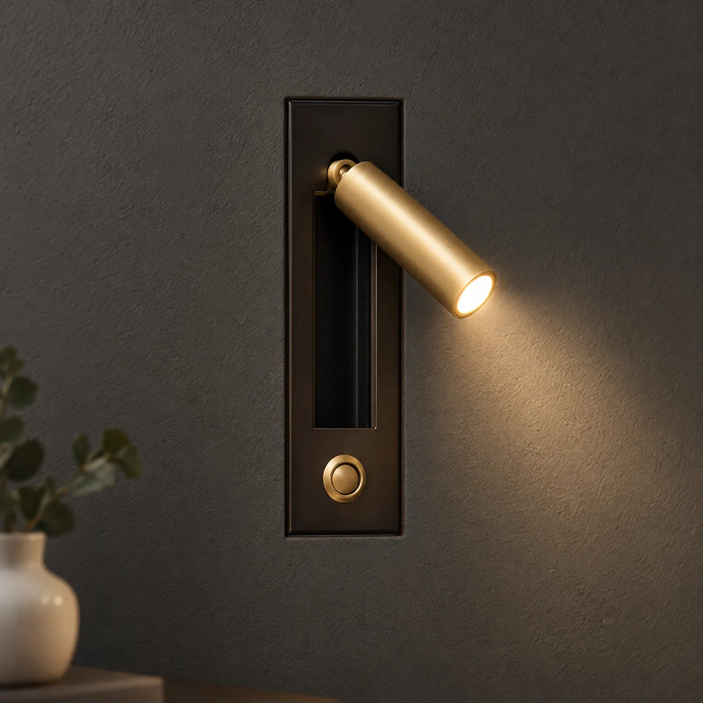 Foldio - Recessed Bedside Wall Lamp Late-Night Reading