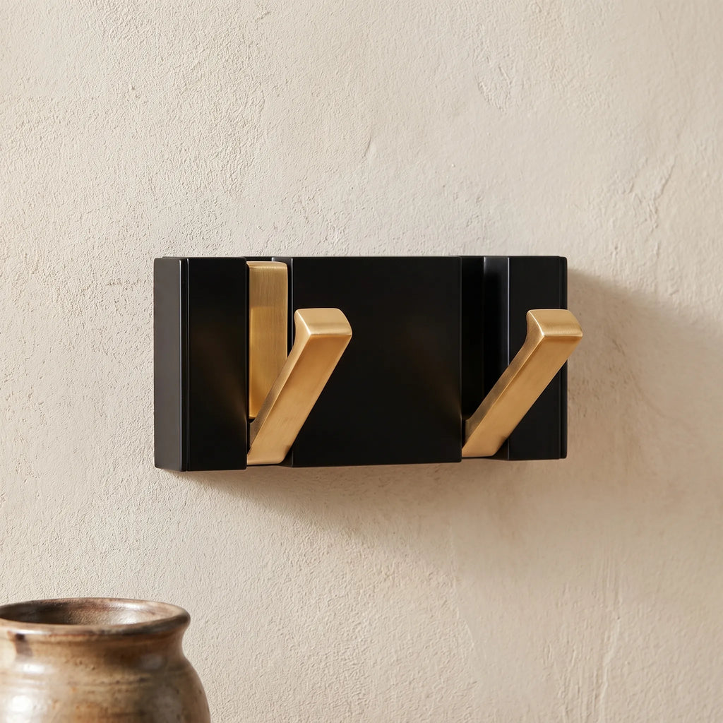 Foldix - Modern Folding Wall-Mounted Coat Hook Rail Hanging Winter Coats