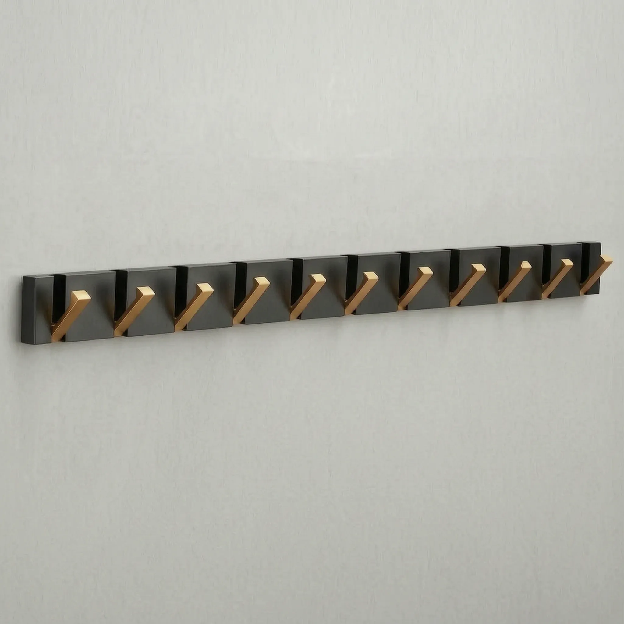 Foldix - Modern Folding Wall-Mounted Coat Hook Rail Hanging Winter Coats