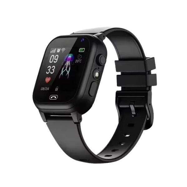 Children’s GPS smartwatch with touchscreen display and buckle strap