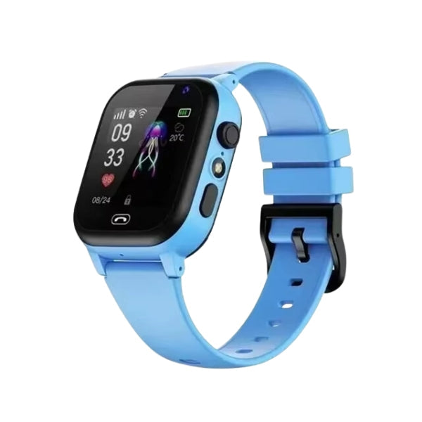 Children’s GPS smartwatch with touchscreen display and buckle strap