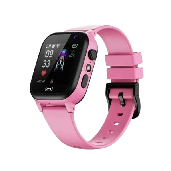Children’s GPS smartwatch with touchscreen display and buckle strap