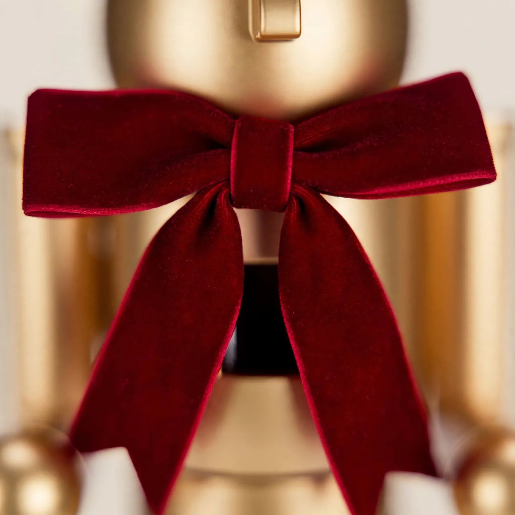 Gildmere - Festive Nutcracker Figurine For Shelves Adding A Festive Touch To A Mantelpiece Or Shelf