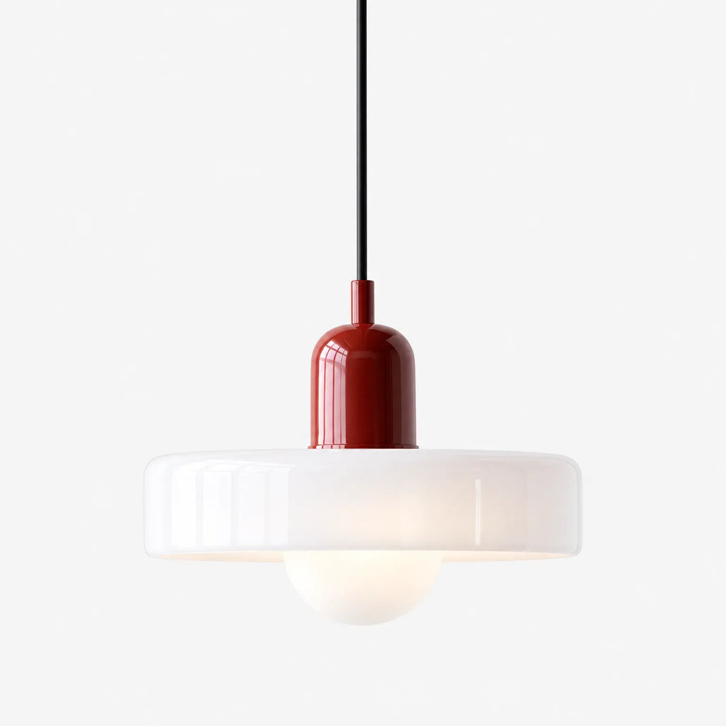 Glasto - Glass Pendant Light Illuminating Dining Spaces