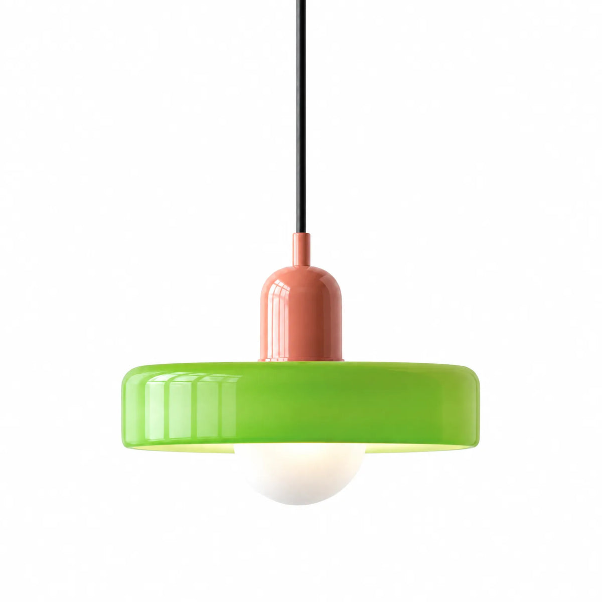 Glasto - Glass Pendant Light Illuminating Dining Spaces