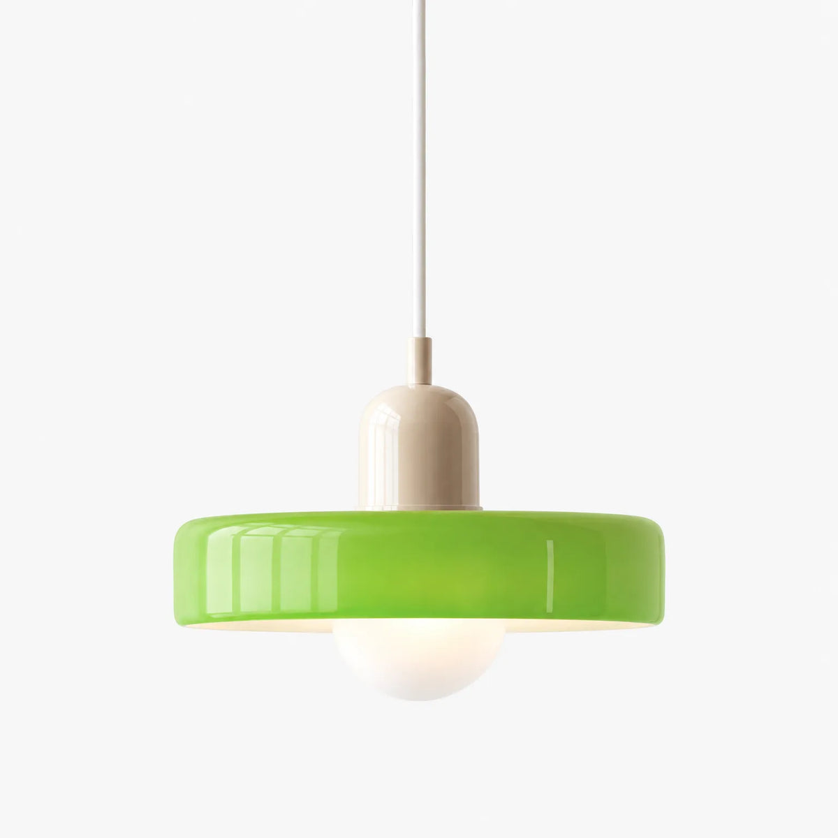 Glasto - Glass Pendant Light Illuminating Dining Spaces