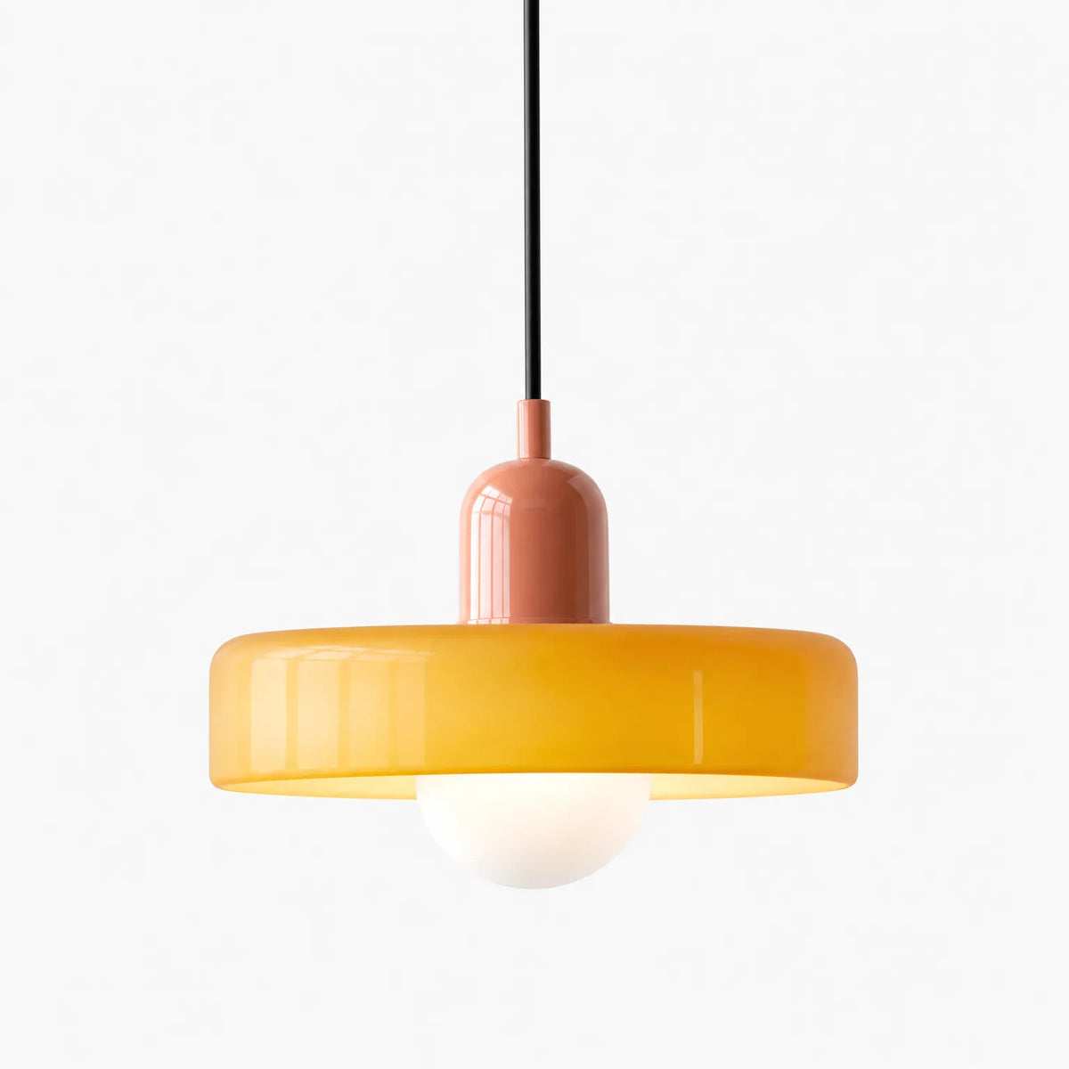 Glasto - Glass Pendant Light Illuminating Dining Spaces