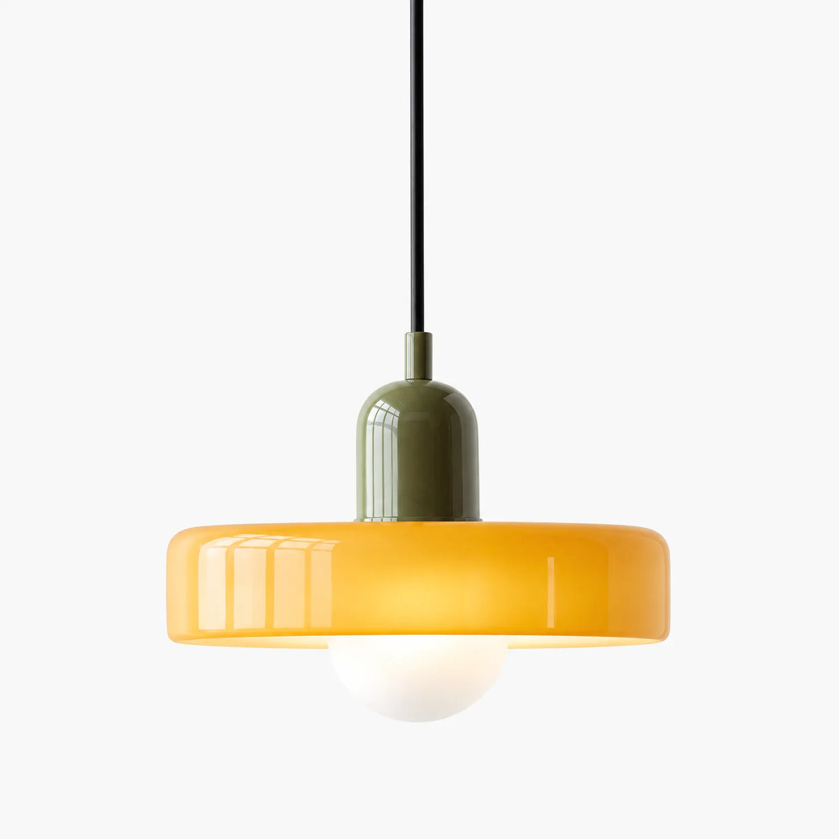 Glasto - Glass Pendant Light Illuminating Dining Spaces