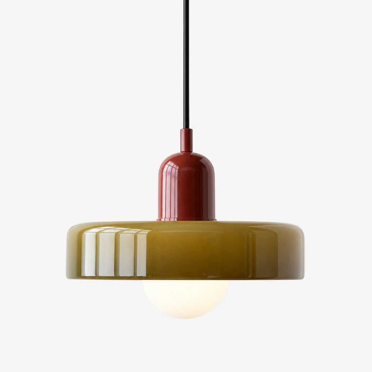 Glasto - Glass Pendant Light Illuminating Dining Spaces