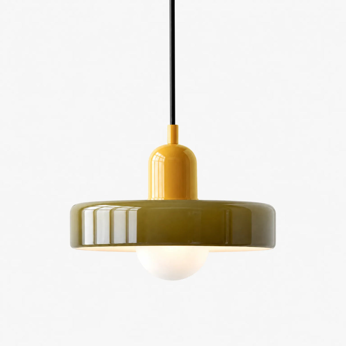 Glasto - Glass Pendant Light Illuminating Dining Spaces