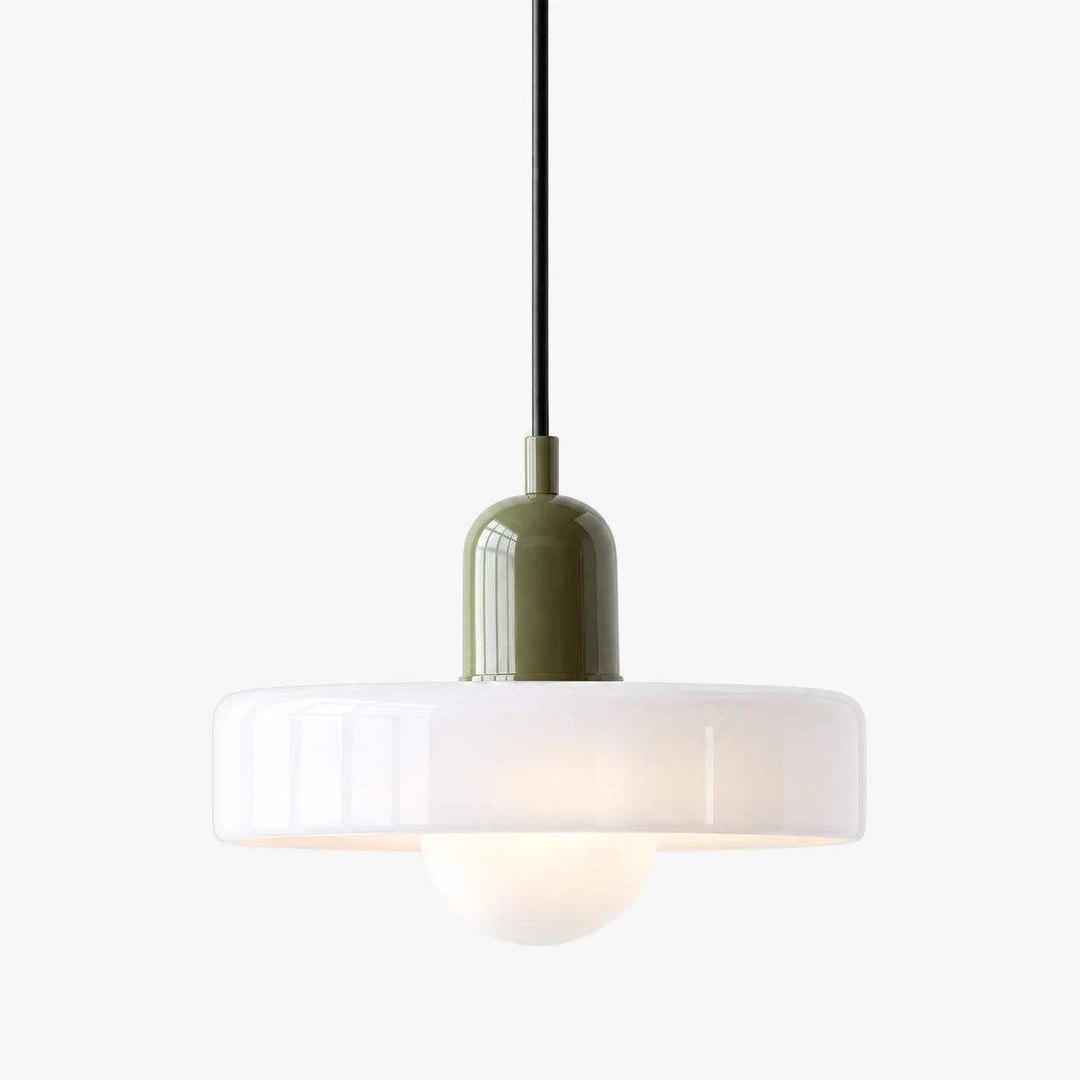 Glasto - Glass Pendant Light Illuminating Dining Spaces