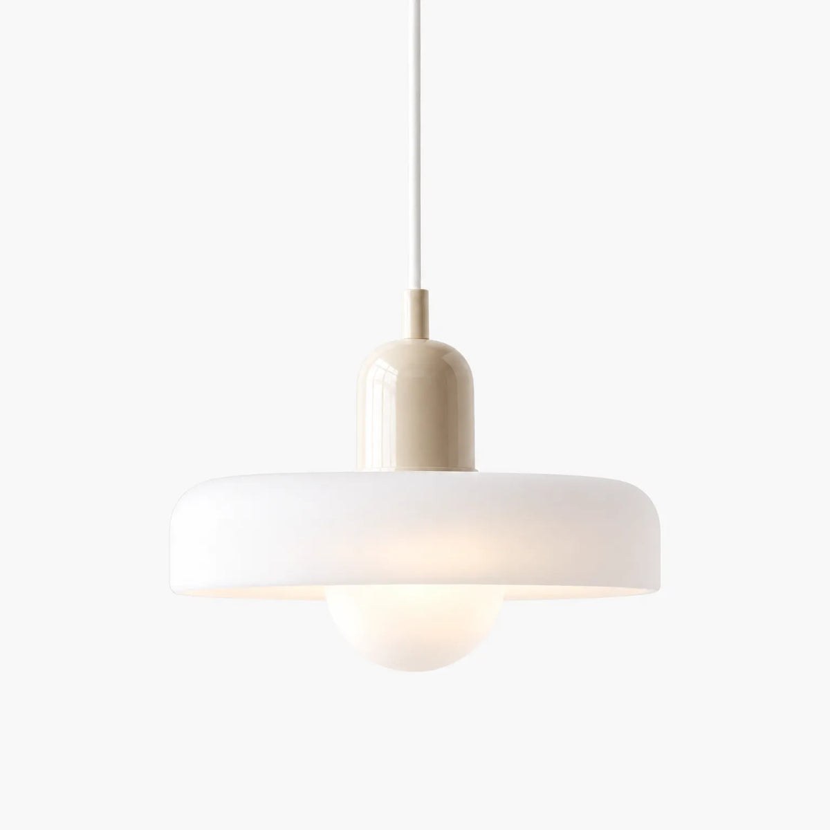 Glasto - Glass Pendant Light Illuminating Dining Spaces