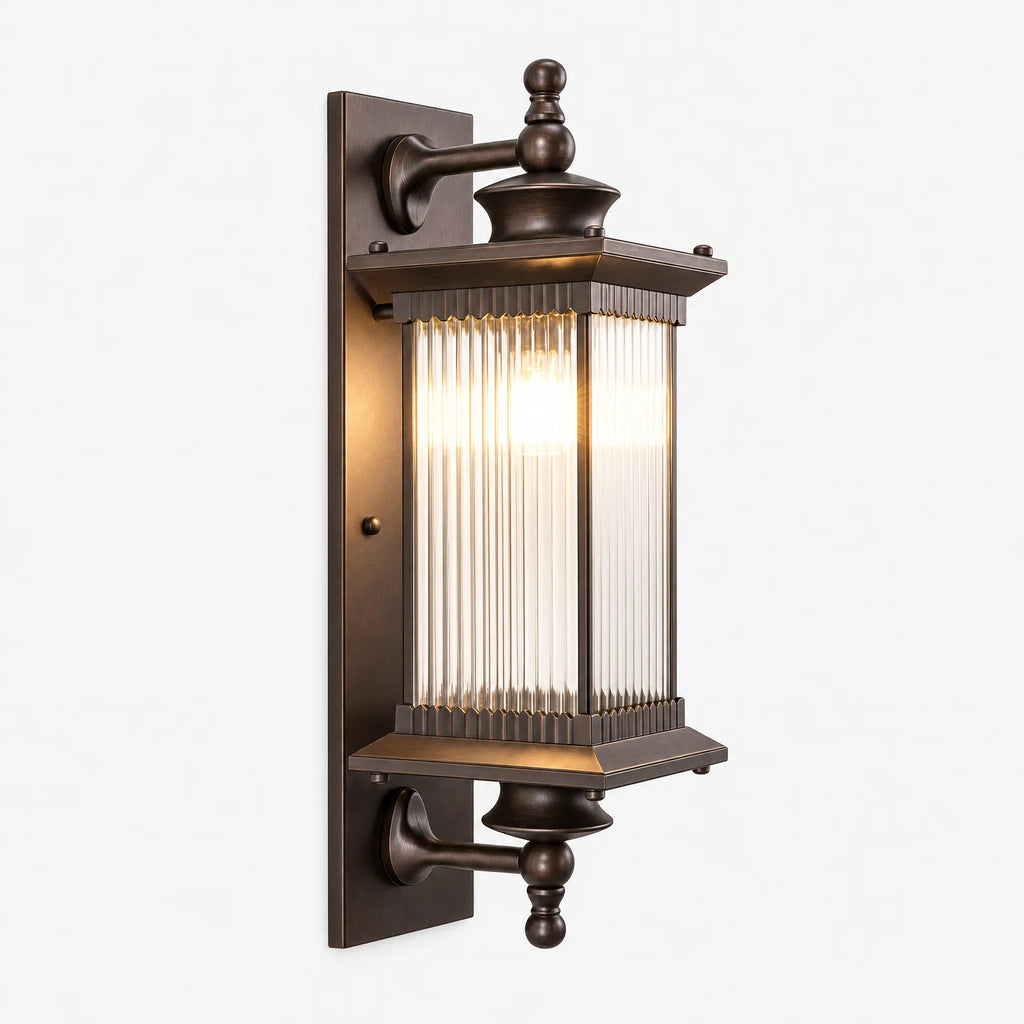 Gleamark - Traditional Outdoor Sconce Illuminating Porches