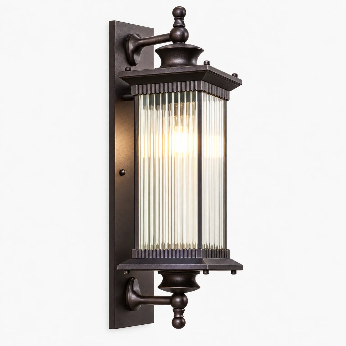 Gleamark - Traditional Outdoor Sconce Illuminating Porches